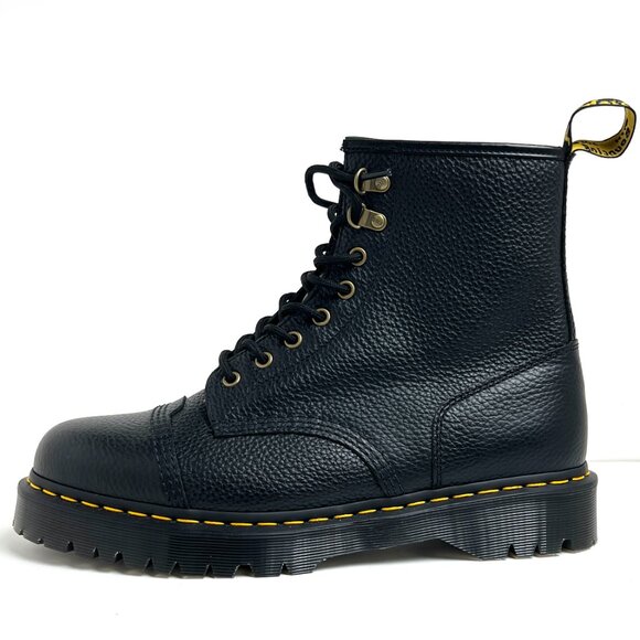 Dr. Martens Bex Fleece Lined Leather Lace-Up Boots - sz 13 - Picture 11 of 16